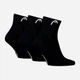 Набор мужских носков коротких хлопковых HEAD All Sports Training Quarter 3P 701229017-001 35-38 3 пары Черный (8720245771276) - изображение 2