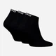 Набор мужских носков коротких хлопковых HEAD All Sports Training Sneaker 3P 701229018-001 39-42 3 пары Черный (8720245771696) - изображение 2