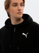 Толстовка на флісі на блискавці чоловіча Puma Hoodie 586702 51 L Чорна (4063697312470) - зображення 2