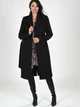 Płaszcz damski jesienny długi Gamstel Salma L Czarny (5904905961969) - obraz 5