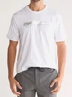 Футболка хлопковая длинная мужская Calvin Klein 733459683 2XL Белая (1159819439) - изображение 1
