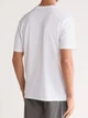 Футболка хлопковая длинная мужская Calvin Klein 733459683 2XL Белая (1159819439) - изображение 2