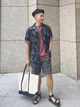 Шорты хлопковые короткие мужские Uniqlo 334881849 2XL Серые (1159816580) - изображение 14