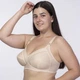 Бюстгальтер без кісточок з м'якими чашками Elita 106, Бежевий, 85F - изображение 3