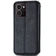 Чехол Deexe Rhombus Wallet для HMD Skyline - Black - изображение 5