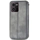 Чехол Deexe Rhombus Wallet для HMD Skyline - Grey - изображение 5