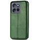 Чохол Deexe Rhombus Wallet для Motorola Edge 50 Neo / Edge 60 Neo - Green - зображення 5