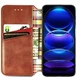Чехол Deexe Rhombus Wallet для HMD Skyline - Brown - изображение 2