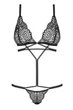 Боди Obsessive 42/44(S/M) Черный (101561) - изображение 4