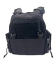 Плитоноска uaBRONIK (Plate Carrier) Закрытого типа GEN 2.0 панель Molle Черная - изображение 2