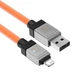 Кабель USB-A на Lightning з підсвічуванням Baseus CoolPlay Series Fast Charging (1m, 2.4A, 480 Mbps). Orange - зображення 4