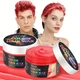 Временная краска-воск для волос Melao красная Red Цветной воск для волос 120 ml - изображение 2