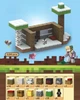 Дитячий конструктор Minecraft "Лісова зимова хатинка", Магнітний конструктор Майнкрафт, 126 блоків - зображення 2