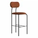 Барный стул 4Corners Stool 5 Bar Node 10 оранжевый букле - изображение 1