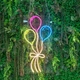 Неоновая вывеска Воздушные шары 60*45 см - изображение 1