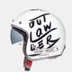 Мотошлем MT Helmets Le-Mans SV Outlander Gloss Pearl White Black M - изображение 2