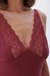 Сорочка Leinle 50(2XL) Бордовий (106704) - зображення 3