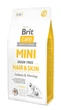 Корм Brit Care Grain Free Mini Hair & Skin сухий беззерновий для собак малих порід для покращення стану шкіри та вовни 7 кг - зображення 1