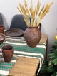 Лляна доріжка з українським орнаментом Стожари - 210х40 см 3 шт Зелений - зображення 4
