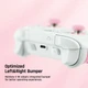 Бездротовий ігровий геймпад BIGBIG WON Rainbow 2 Se джойстик Bluetooth контролер PC Switch IOS Android Білий з рожевим - зображення 8