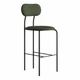 Барный стул 4Corners Stool 5 Bar Node 12 зеленый (хаки) букле - изображение 1