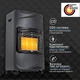 Підлоговий газовий обігрівач Heidenfeld Inferno GH100 - зображення 2