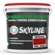 Фарба гумова супереластична надстійка «РабберФлекс» SkyLine Червоний RAL 3020 12 кг - зображення 1