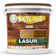 Лазур декоративно-захисна для обробки дерева LASUR Wood SkyLine Каштан 10 л - зображення 1