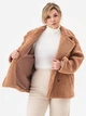Куртка демисезонная женская Garne Teddi 3042540 5XL Бежевая (GR2000003058587) - изображение 3