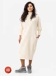 Платье миди осеннее женское Garne Brenda 3042491 2XL-3XL Белое (GR2000003047048) - изображение 1