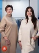 Платье миди осеннее женское Garne Brenda 3042491 2XL-3XL Белое (GR2000003047048) - изображение 7