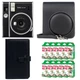 Подарунковий набір Камера для миттєвого друку Fujifilm Instax Mini 40 EX D US / Чорний чохол / Картриджі на 100 фото / Чорний фотоальбом на 108 фото - изображение 1