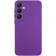Чохол TPU GETMAN Liquid Silk Full Camera Samsung Galaxy S24 FE Фіолетовий / Purple - зображення 1