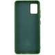 Чехол Silicone Cover Lakshmi (AA) для Samsung Galaxy A71 Зеленый / Dark green - изображение 2