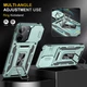 Ударопрочный чехол Camshield Army Ring для Xiaomi Redmi 13C / Poco C65 Зеленый / Light Green Без бренда - изображение 4