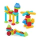 Конструктор серии Bristle Blocks - Строитель, 56 деталей Battat Lite 000308188 - изображение 2