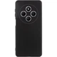 Противоударный Чехол TPU GETMAN Liquid Silk Full Camera для Xiaomi Redmi 14C / Poco C75 Черный/Black - изображение 1