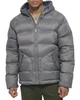 Куртка-пуховик зимова Dockers by Levi's Midweight Quilted Hooded Puffer Jacket Color: Gray Размер: M - зображення 1