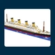 Конструктор корабель Titanic (1878 деталей) - зображення 6