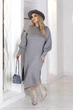Fashions • Платье ангоровое Ellite Fashions 50-52 серый (8013-фг) - изображение 1