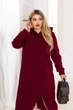 Fashions • Жіноча спортивна сукня Era Fashions 54-56 бордовий (8014-фг) - зображення 2