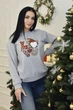 БЕЗ БРЕНДУ • Свитшот женский Sens Fashions 50-52 светло-серый (4226-фг) - изображение 3