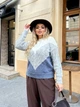 Fashions • Жіночий светр Вірджинія Fashions 44-56 графіт (331-нс) - зображення 1