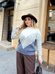 Fashions • Жіночий светр Вірджинія Fashions 44-56 графіт (331-нс) - зображення 8