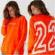 Fashions • Свитер женскии Монохром Fashions 44-54 оранж (2392-мас) - изображение 8
