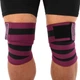 Коленные бинты для приседаний BUNDLED KNEECAP EZOUS A-10 2шт черный-фиолетовый - изображение 4