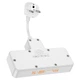 Сетевой фильтр HOCO AC11A на 2 розетки + 3 USB+ USB-C, 17W, кабель 1,5м, 220В, Black, Box - изображение 4