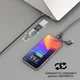 Кабель Promate PowerLink-CCi USB-C to USB-C/Lightning 1.2 м Black (powerlink-cci.black) - изображение 5