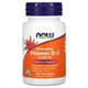 Вітамін Д-3 Now Foods Vitamin D-3 смак м’яти 5000 МО, 120 жувальних таблеток (NOW-00358) - зображення 1