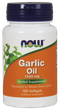 Часникова олія Now Food Garlic Oil 1500 мг, 100 капсул (NOW-01790) - зображення 1